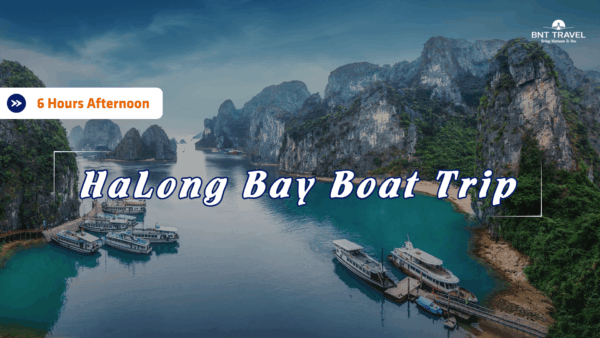 HaLong Bay Boat Trip 6 Hours Afternoon (Group Tour)