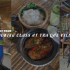 [BNT-HA04] COOKING CLASS AT TRA QUE VILLAGE