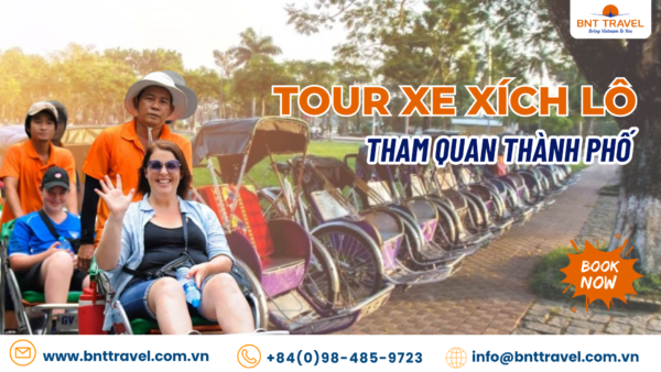 Thuê Xe Xích Lô Tại Huế